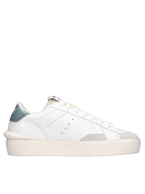 Sneakers in pelle e camoscio STRYPE | ST1001-DUSBIANCO-VERDE ACQUA